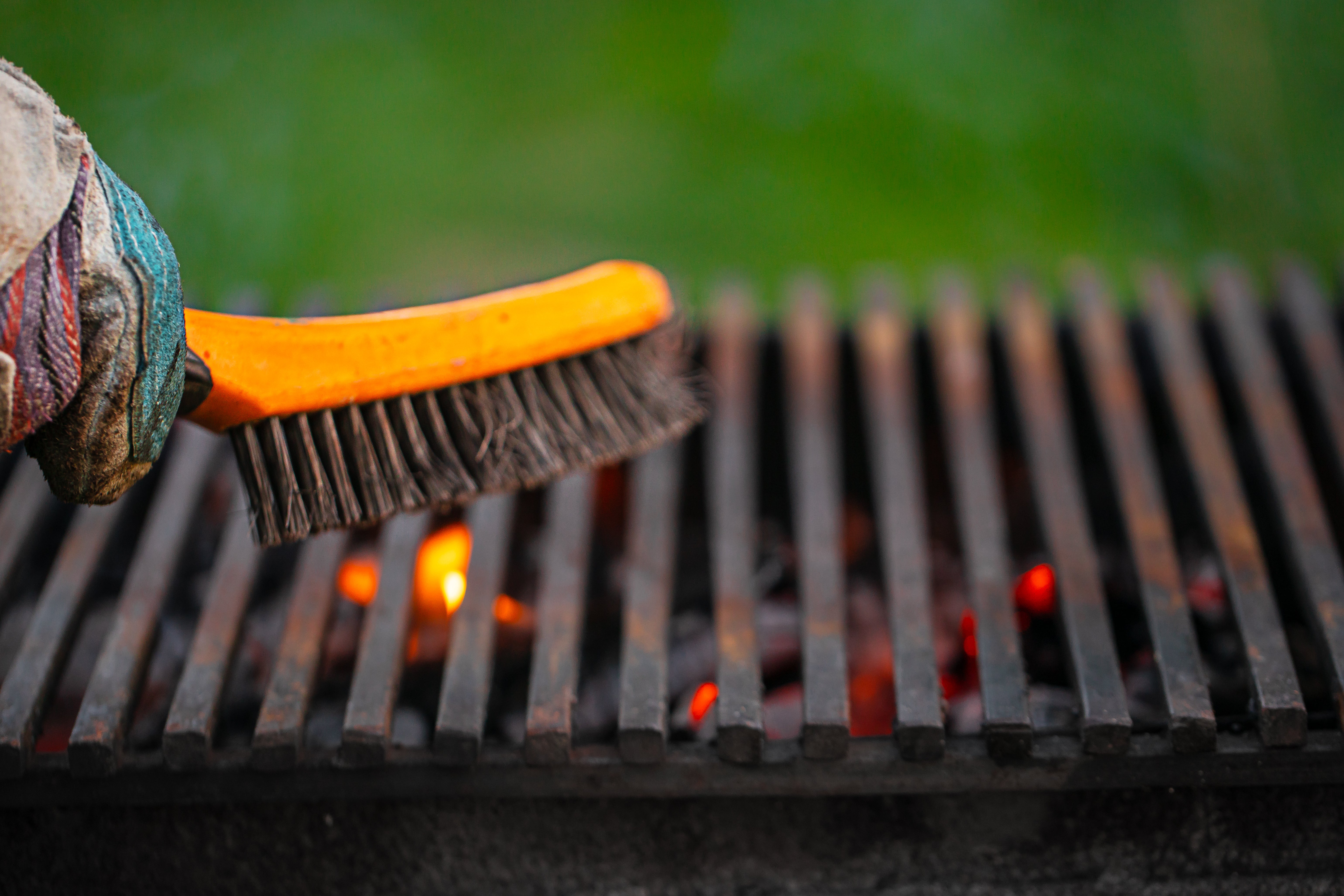 Grillrost reinigen