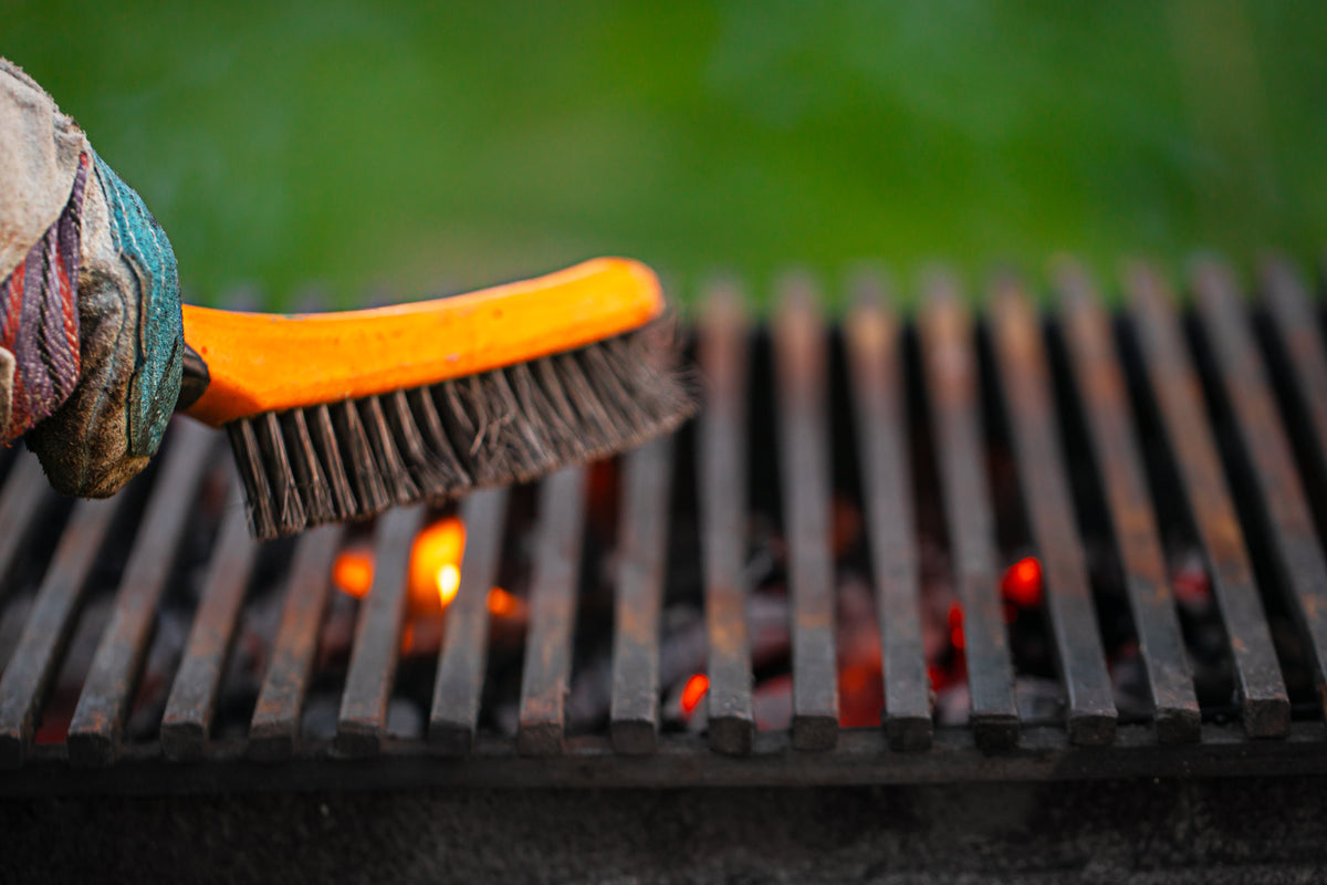 Grillrost reinigen